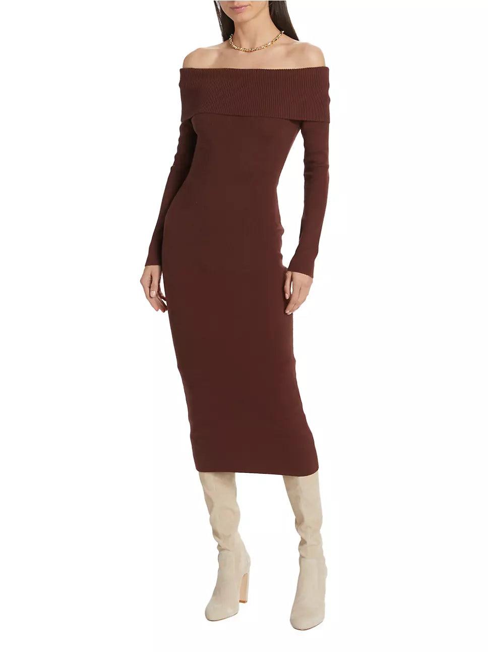 Line & Dot Heart Struck Midi Dress Product Image