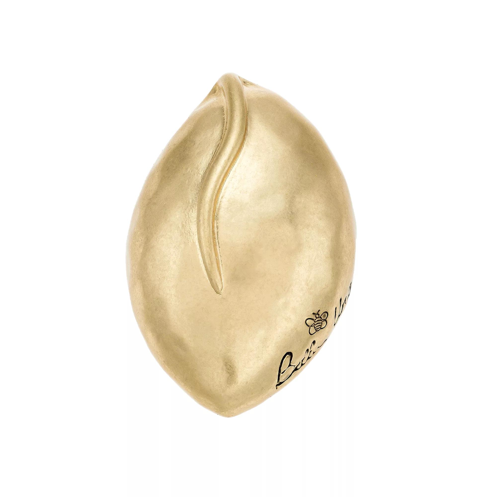 Bella Uno Leaf Statement Ring, Womens Gold Tone Product Image