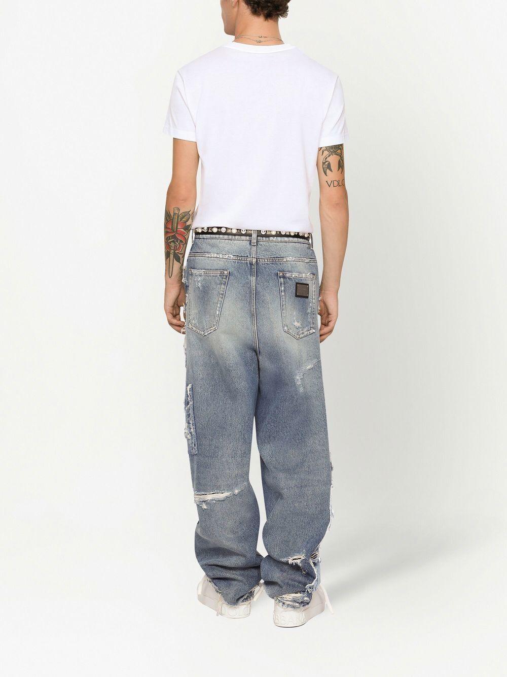 logo-patch cotton T-shirt Product Image