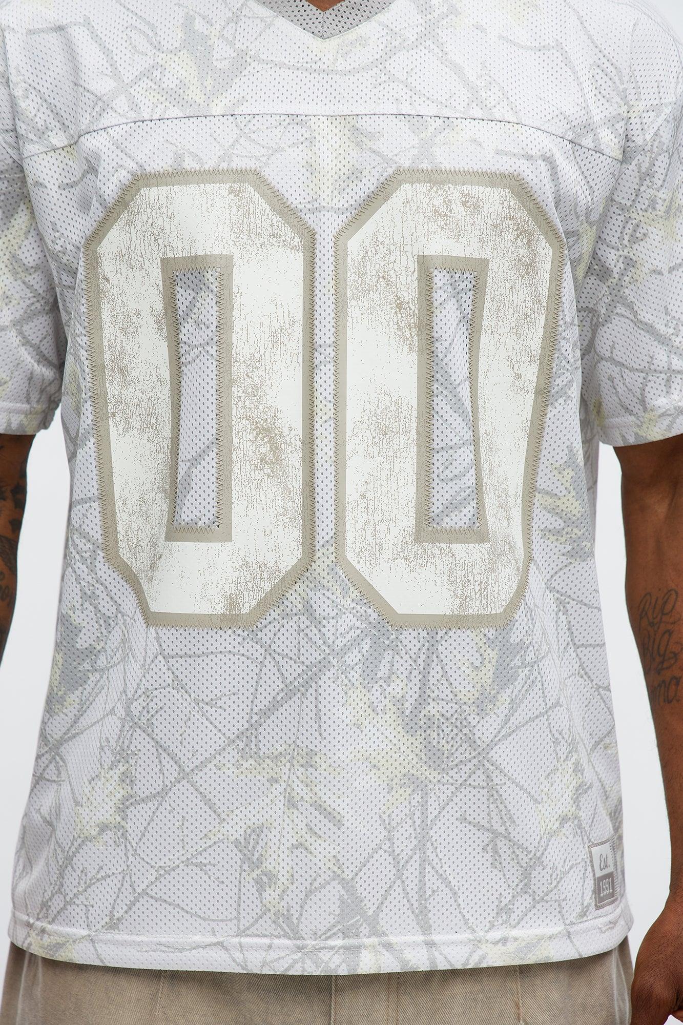 Short Sleeve Camo Jersey - Cream Male Product Image