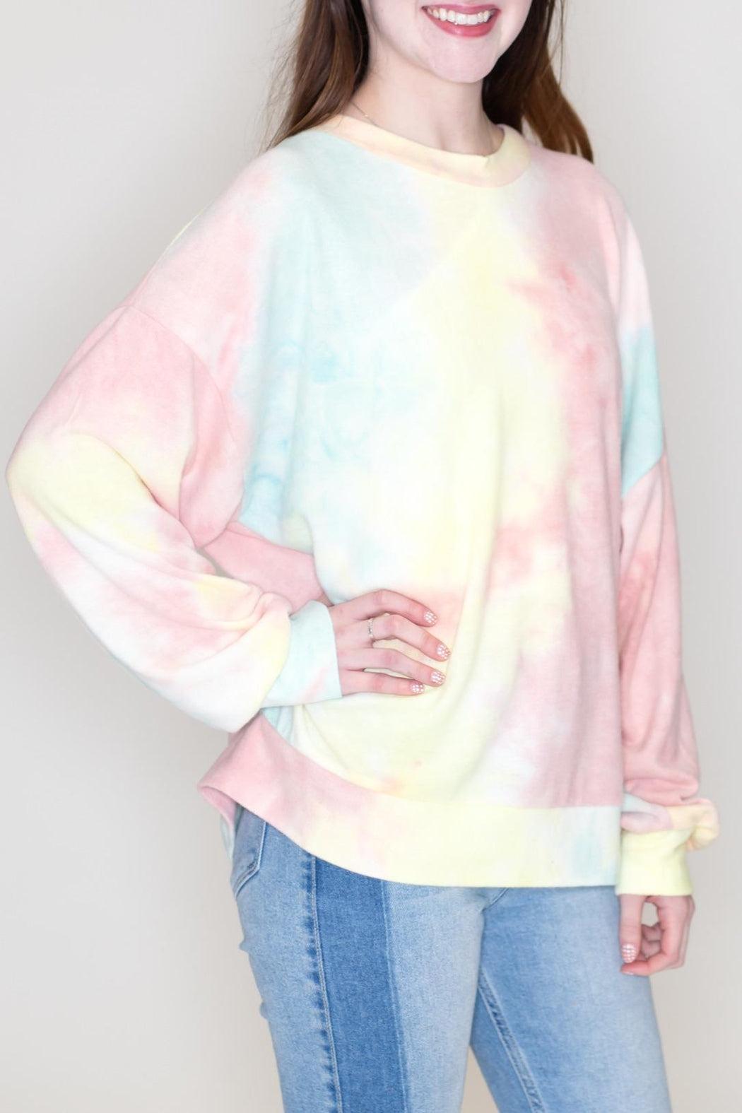 Tie Dye Sweatshirt Product Image