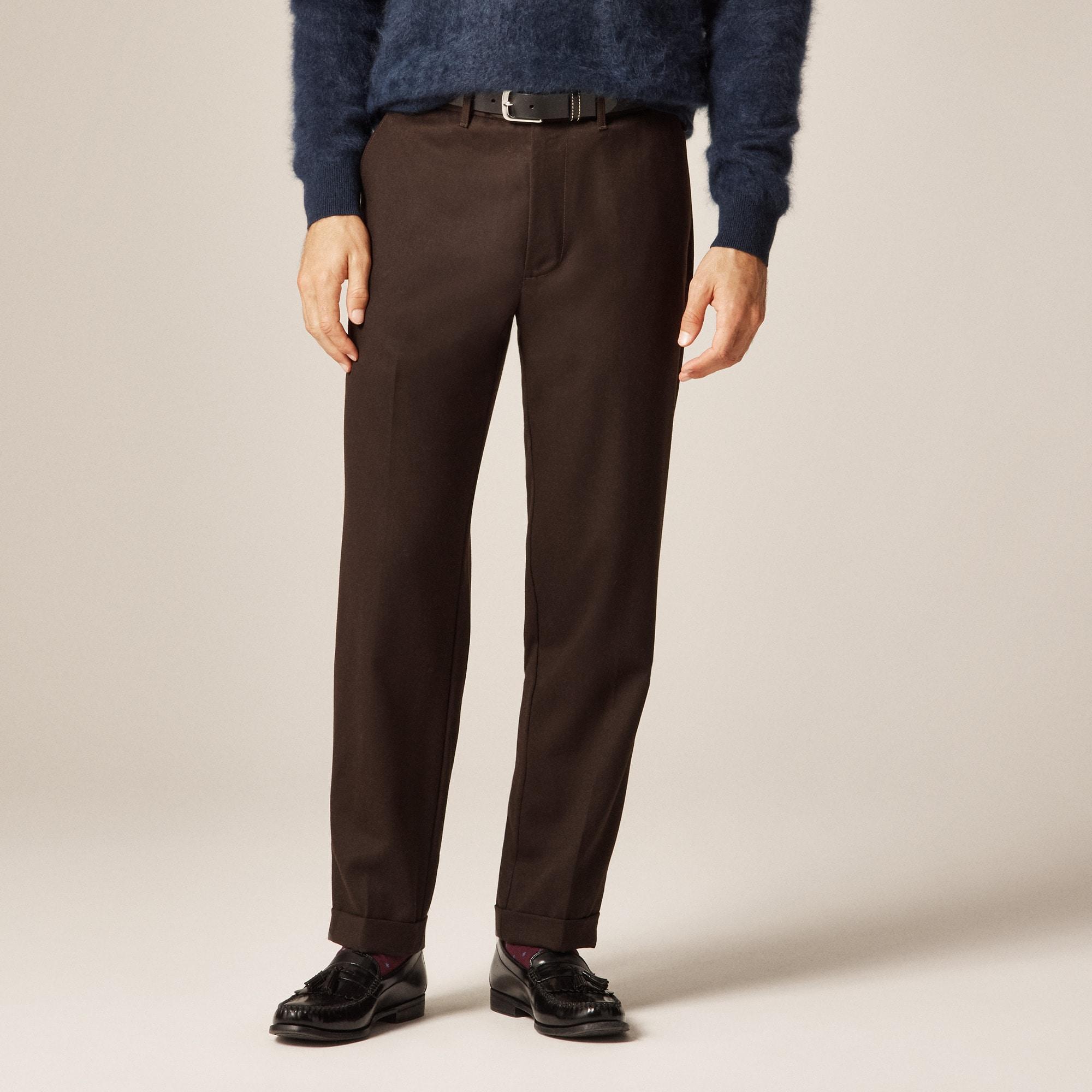 Classic creased wool trouser Product Image