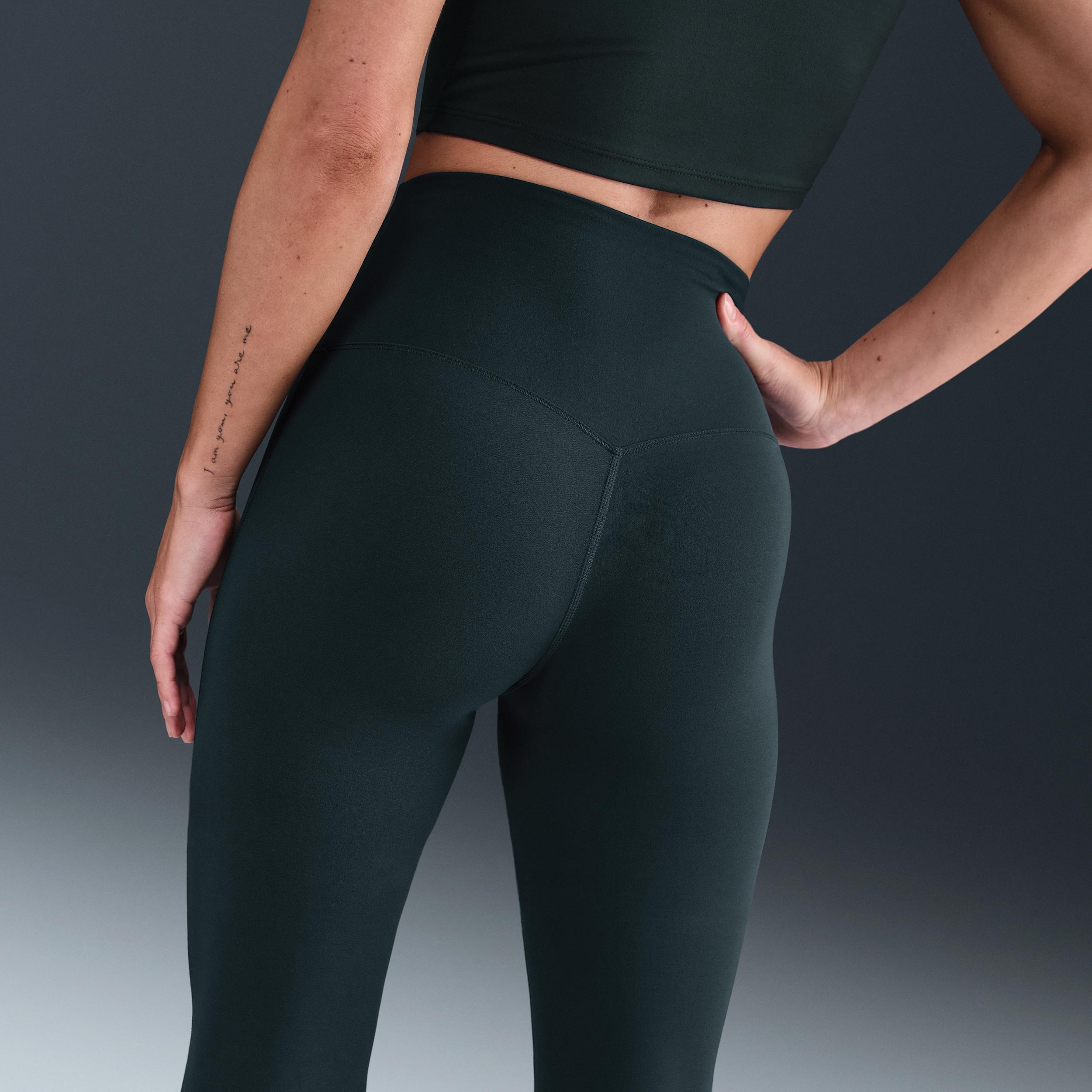 Nike Womens Zenvy High-Waisted Flared Leggings | FV7921-390 Product Image
