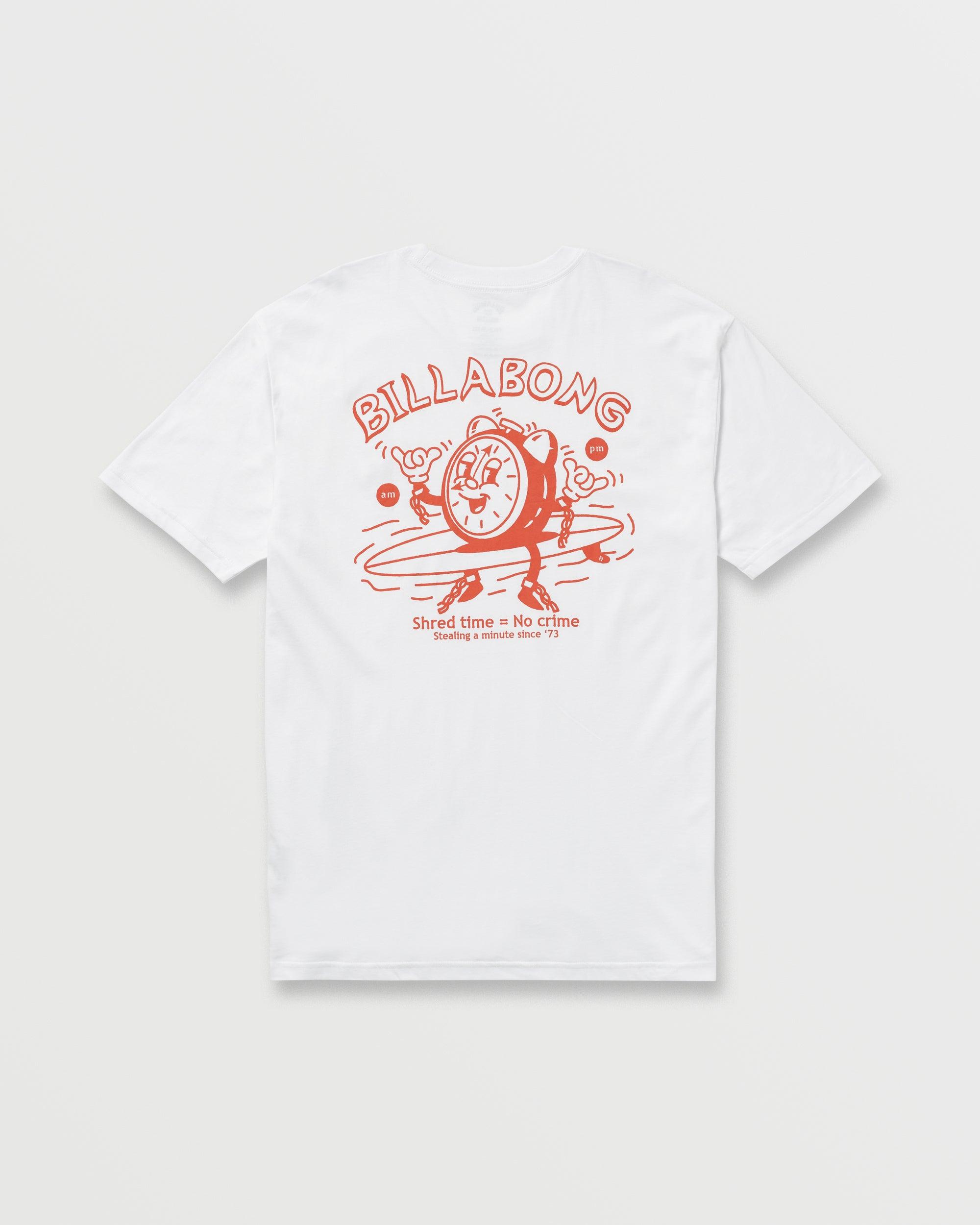 Time Premium Tee - White Male Product Image