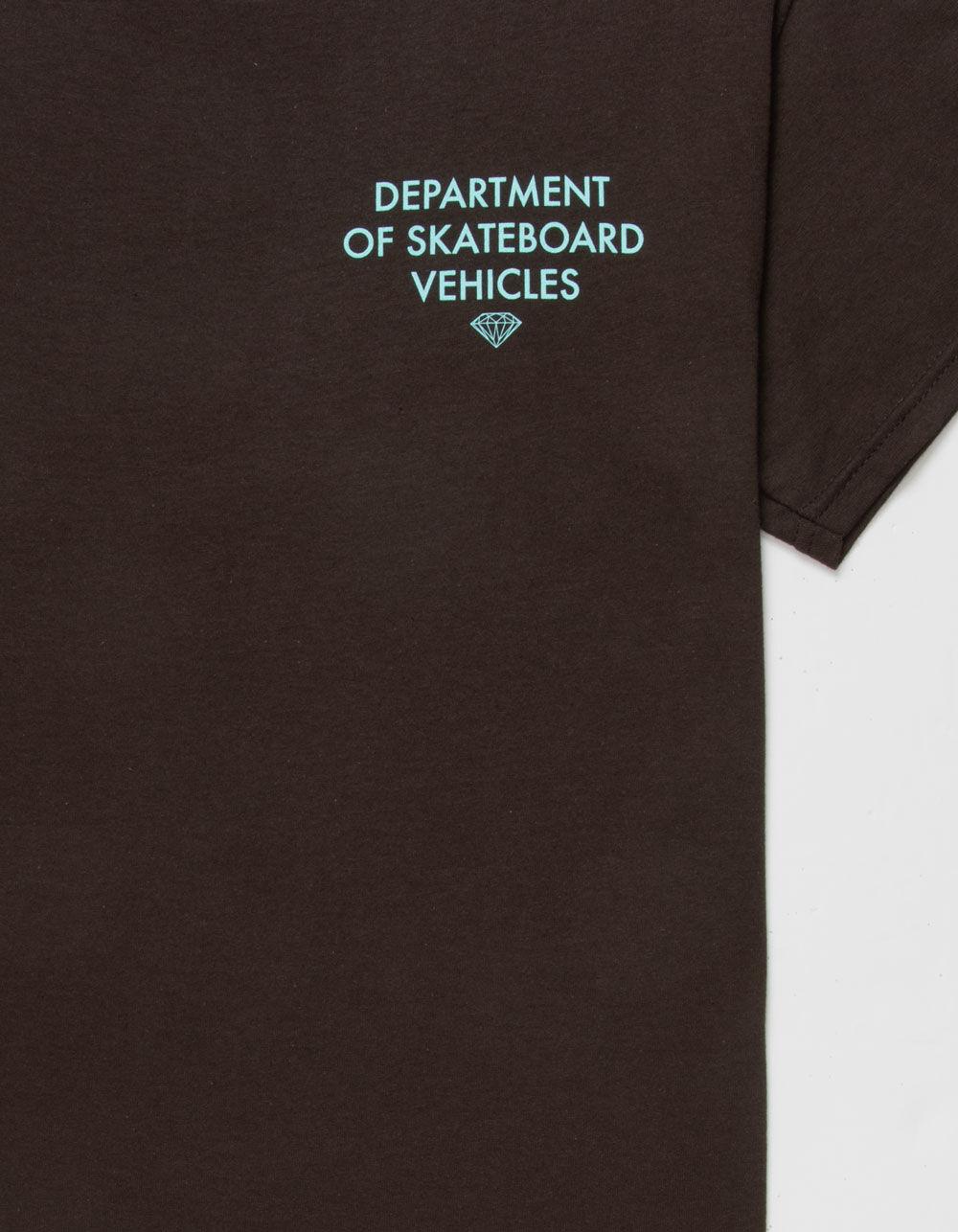 DIAMOND SUPPLY CO. Department Mens Tee - BROWN Product Image