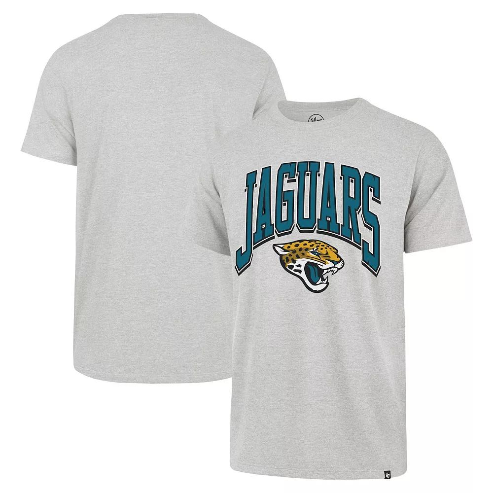 Men's '47 Gray Jacksonville Jaguars Walk Tall Franklin T-Shirt,  Product Image