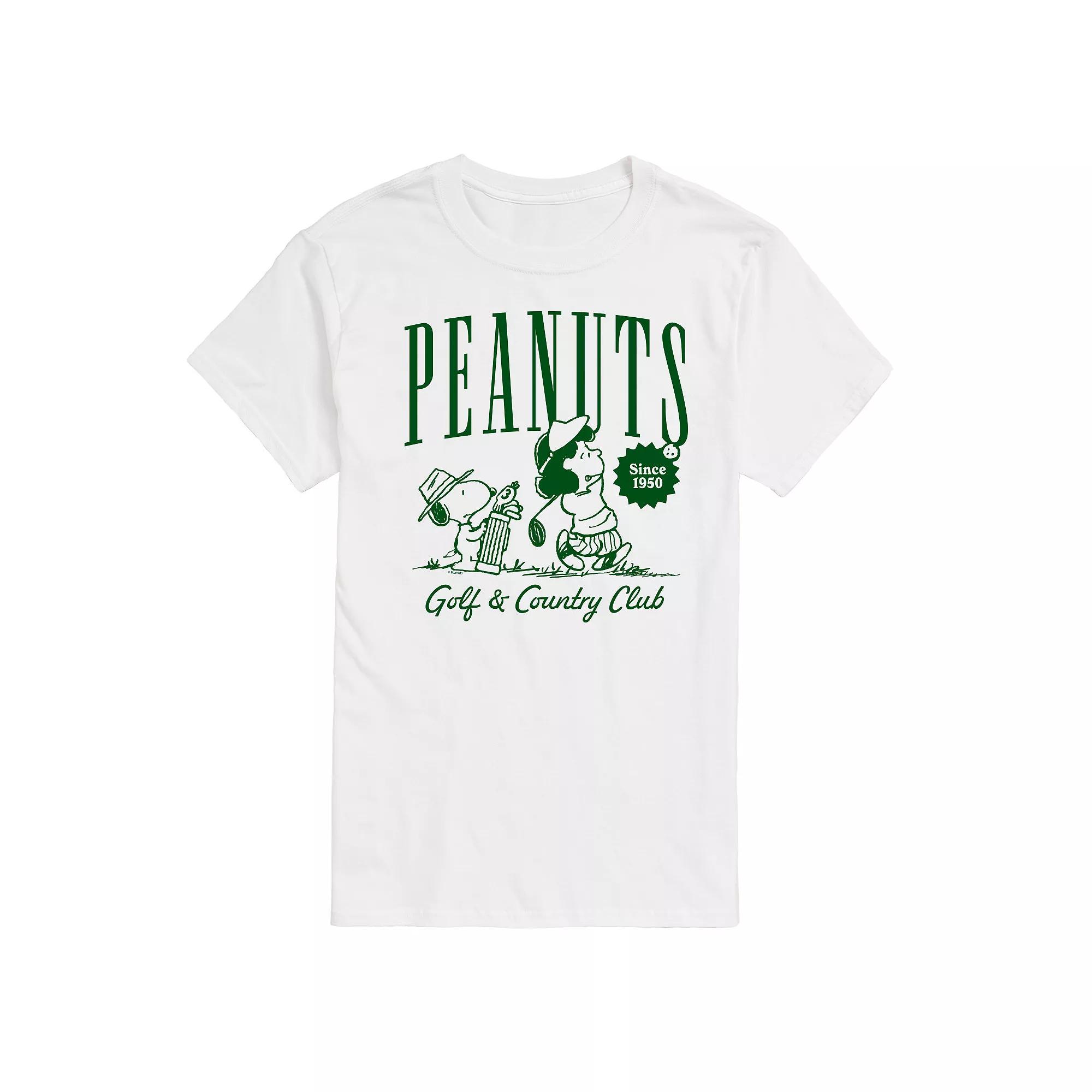 Big & Tall Peanuts Golf & Country Club Graphic Tee, Men's,  Product Image