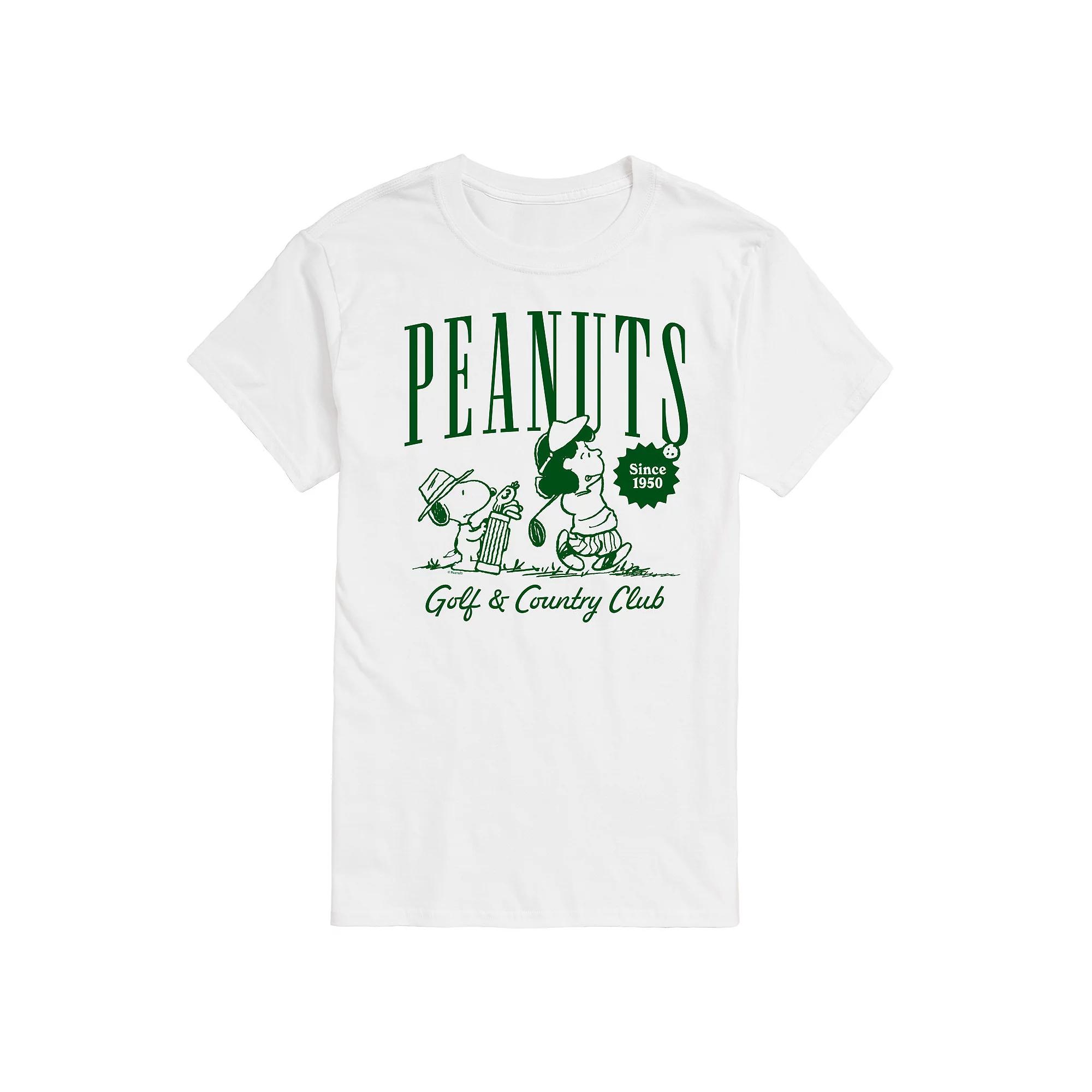 Big & Tall Peanuts Golf & Country Club Graphic Tee, Men's,  Product Image