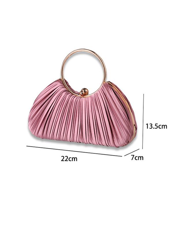 Pleated Split-Joint Bags Handbags Product Image