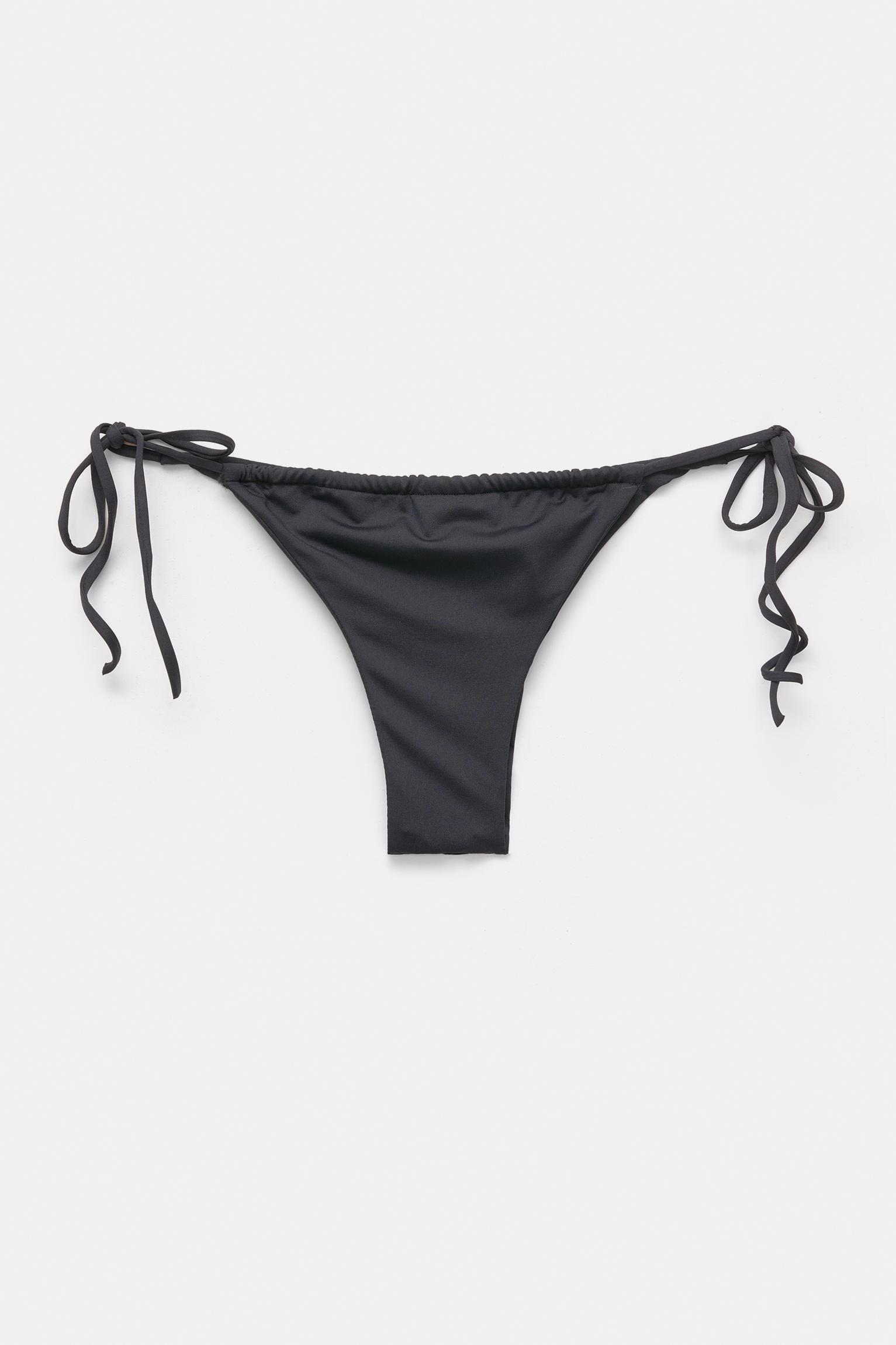 Gathered thong bikini bottoms Product Image