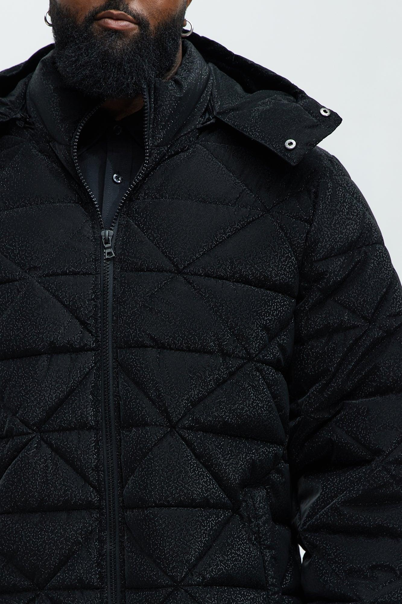Misael Hooded Puffer - Black Product Image