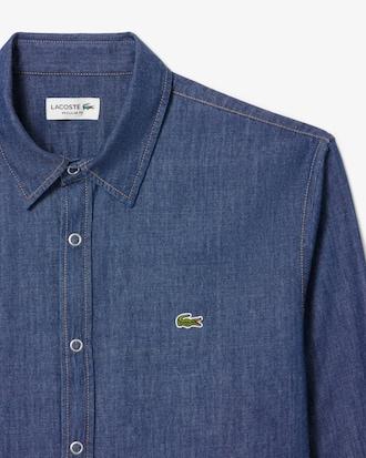 Regular Fit Lightweight Denim Shirt Product Image