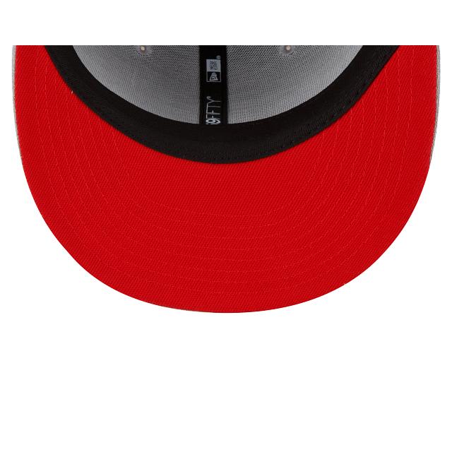 New Era Golf Gray 59FIFTY Fitted Hat Male Product Image