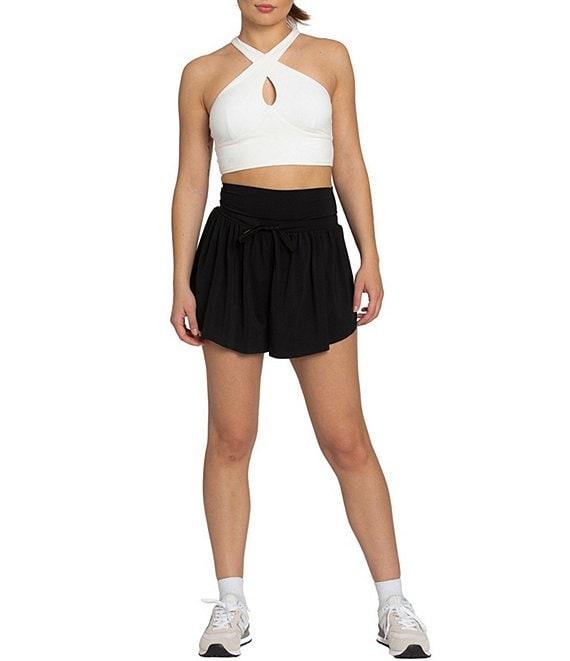 GOLD HINGE Go-with-the-Flow Athletic Shorts Product Image