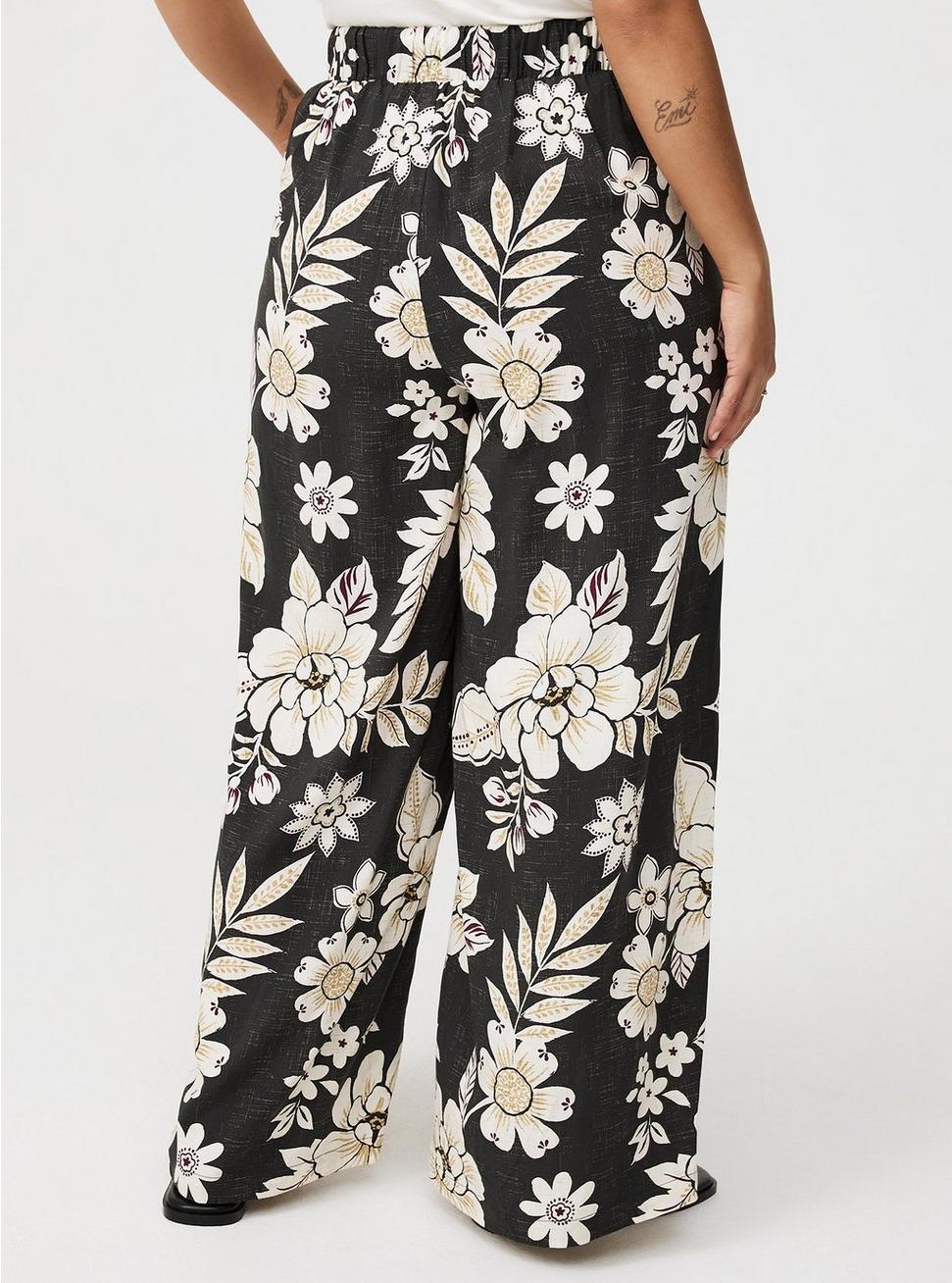 Pull-On Wide Leg Pant Product Image