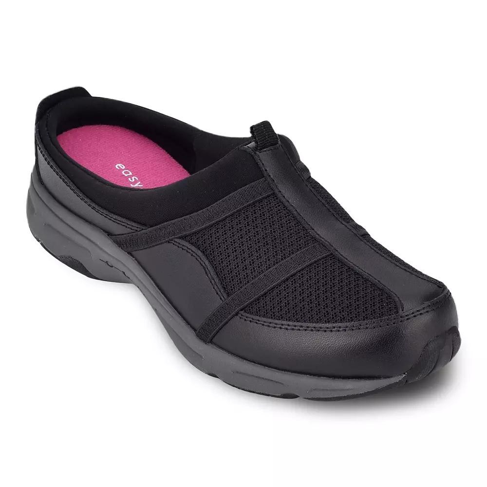 Easy Spirit Argyle Womens Mesh Slip-On Mules Product Image