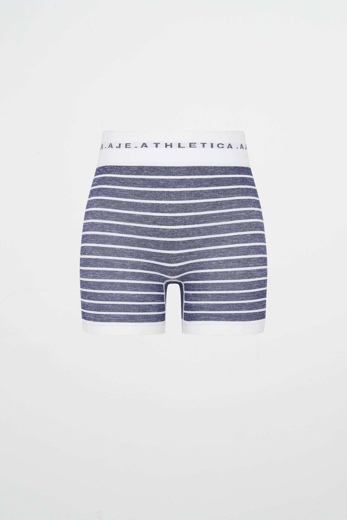 Striped Bike Short 624 Product Image