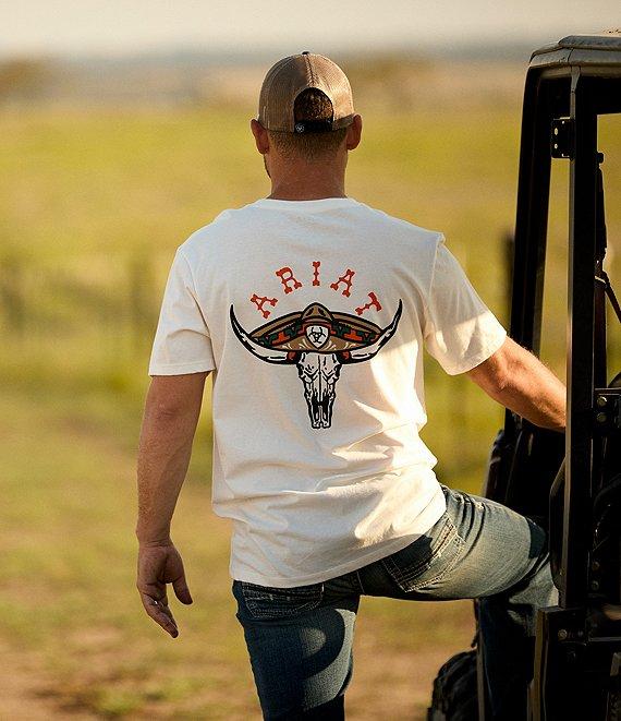 Ariat Mexicali Steer Short Sleeve Graphic T-Shirt Product Image