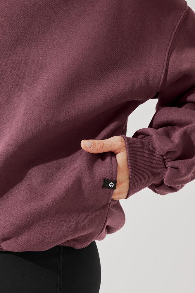 Cloud Crewneck Sweater - Fern Green Product Image