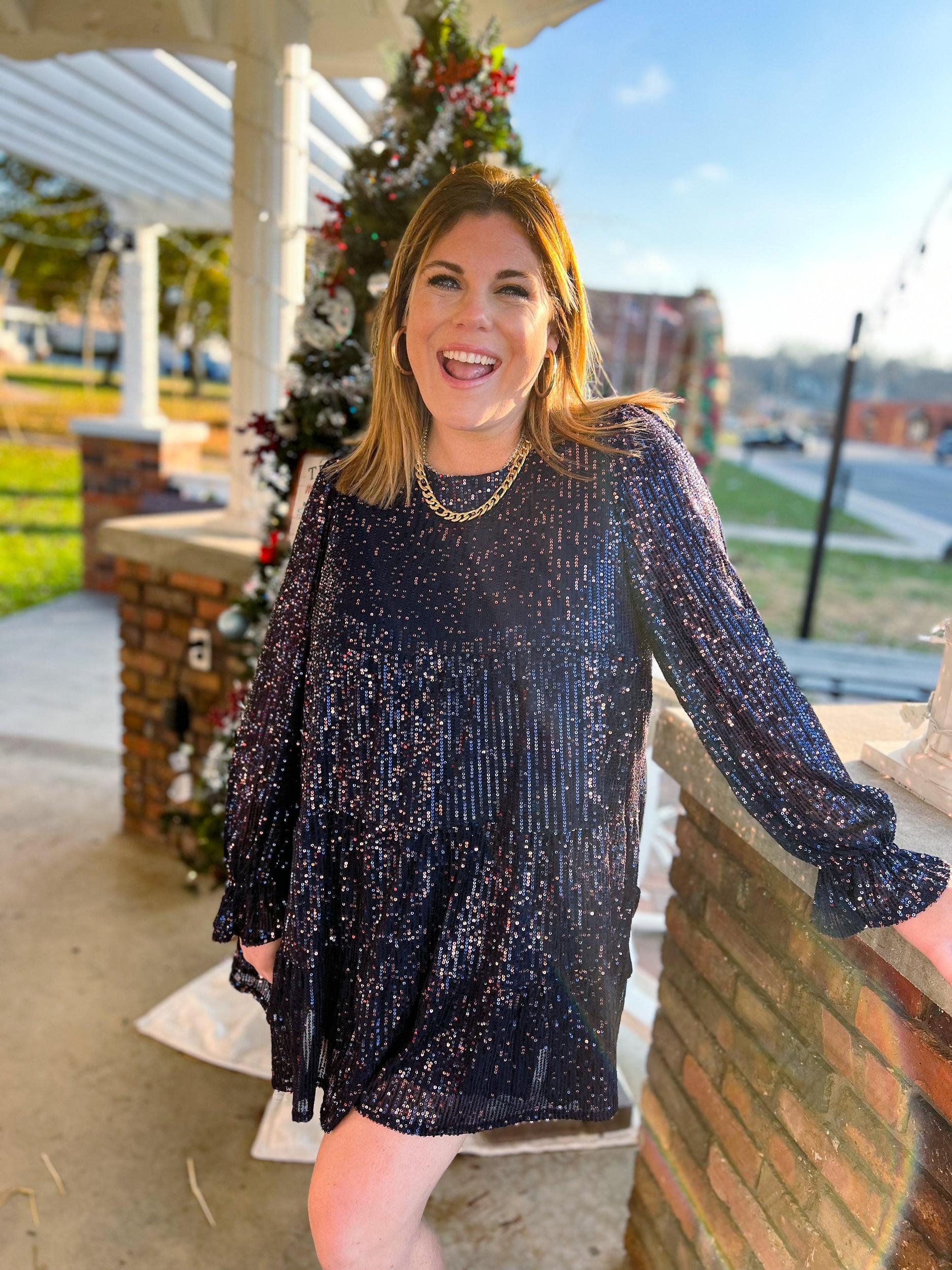 Best Believe I'm Still Bejeweled Dress Product Image