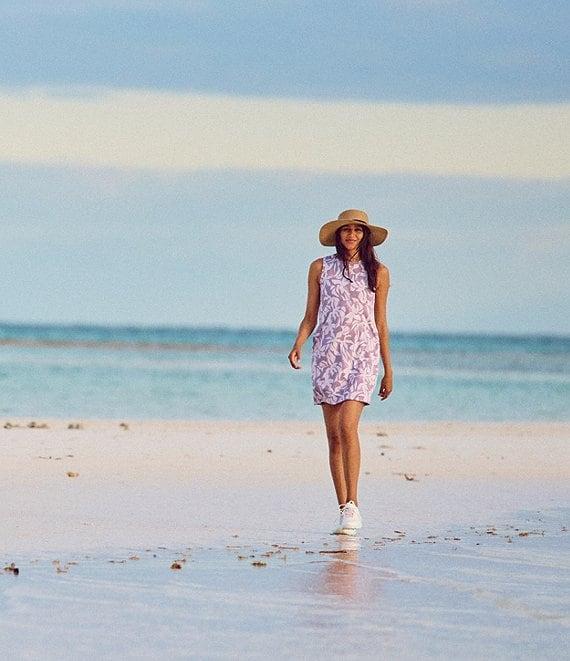 Columbia Printed Crew Neckline Sleeveless Dress Product Image