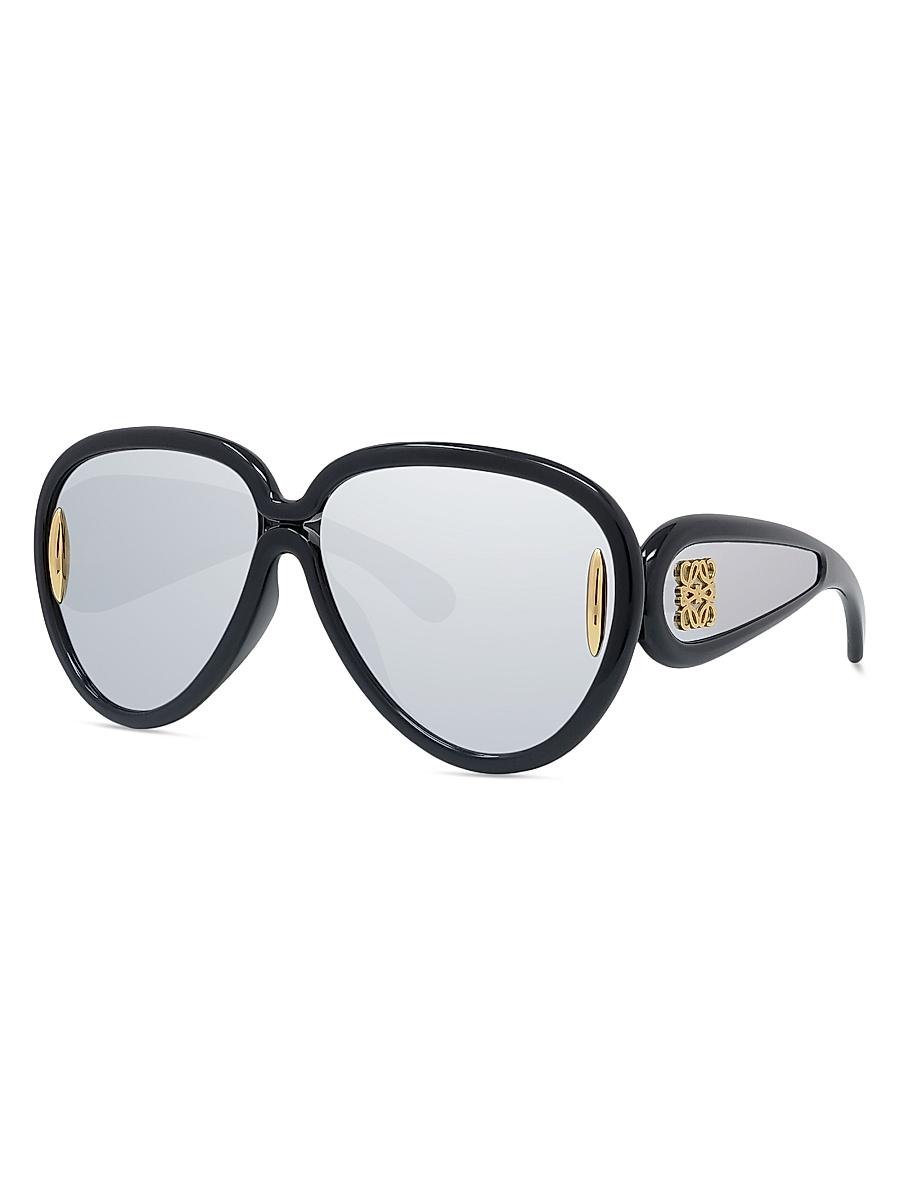 Mens LOEWE x Paulas Ibiza 65MM Wave Mask Pilot Sunglasses Product Image
