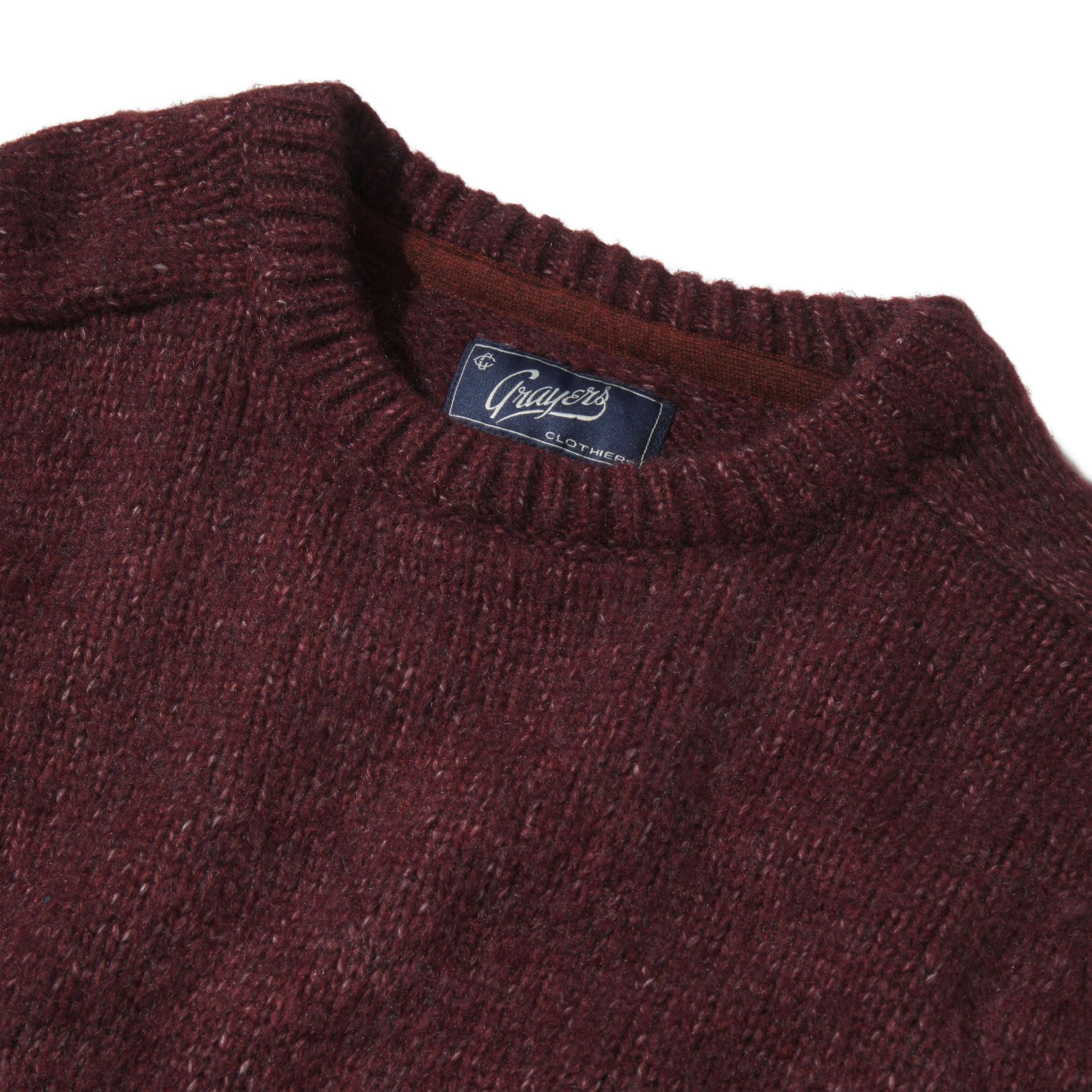 Collegiate Sweater Crew - French Roast Product Image