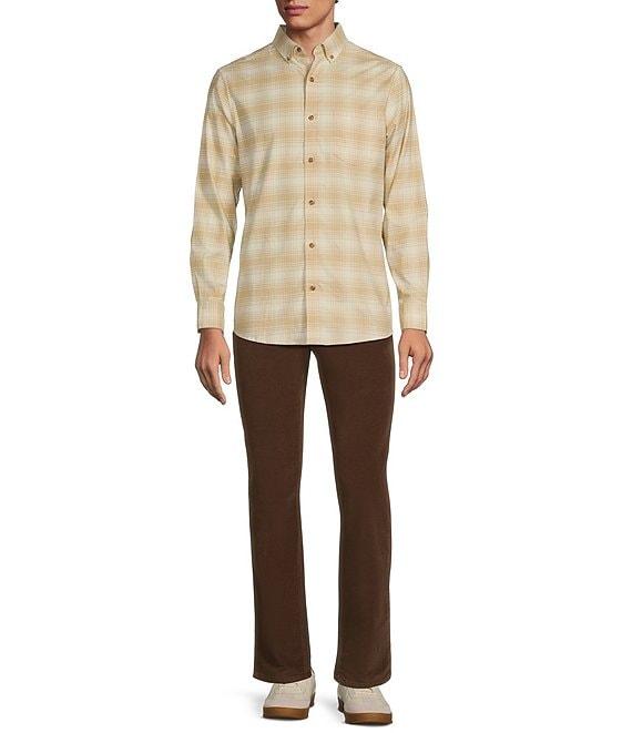 Rowm Long Sleeve Medium Plaid Oxford Shirt Product Image