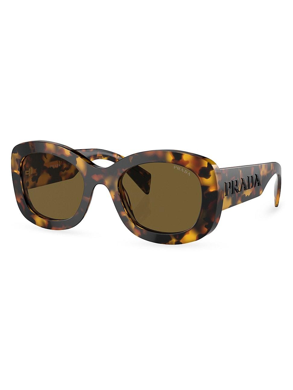 Womens 55MM Oval Sunglasses Product Image