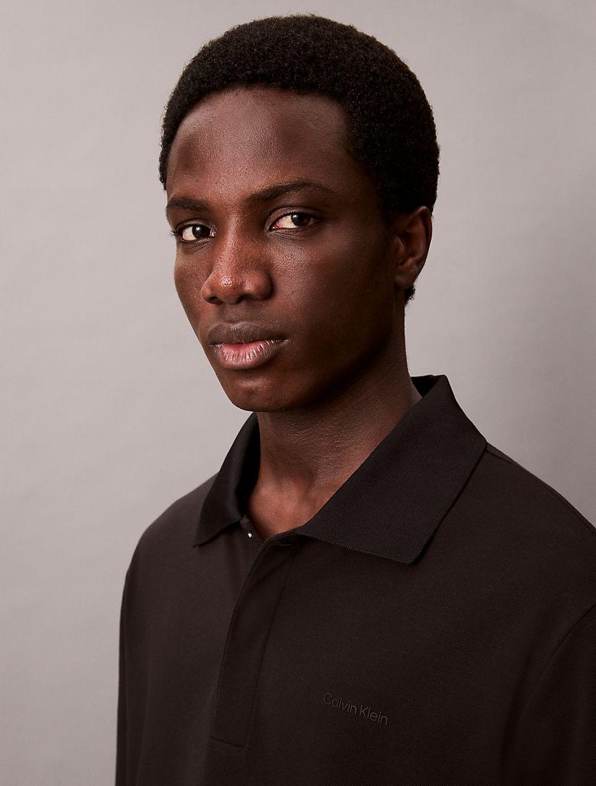 Cotton Blend Pique Classic Polo Shirt Product Image