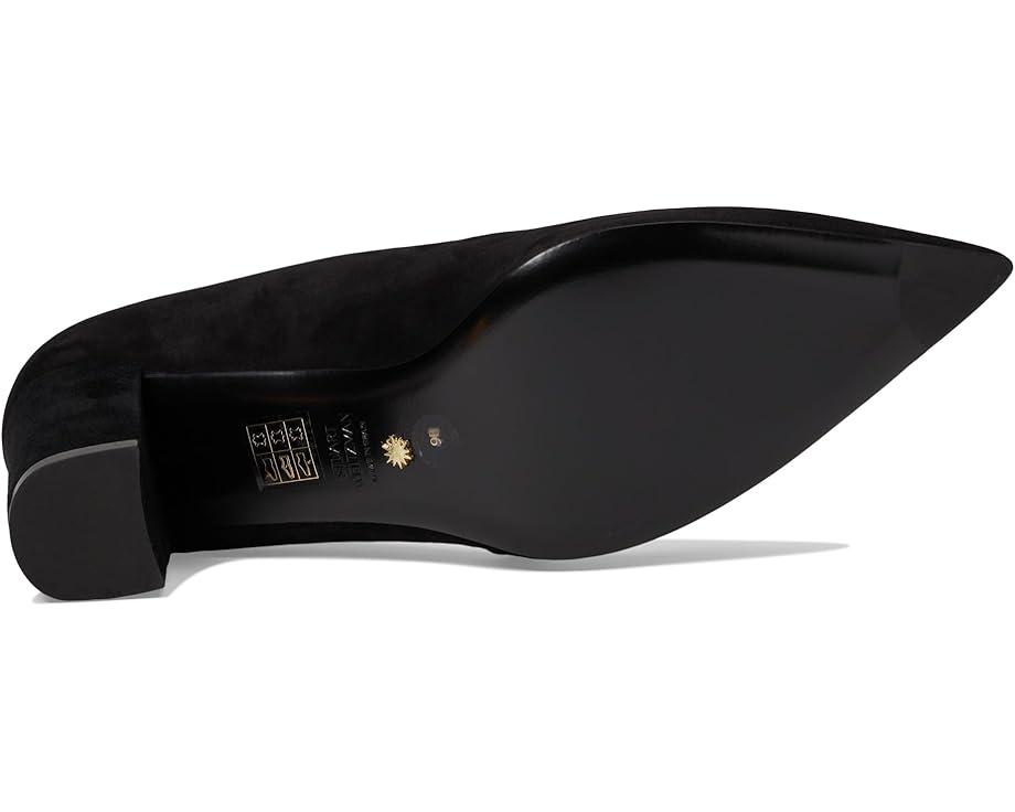 Lanette Suede Block-Heel Pumps Product Image