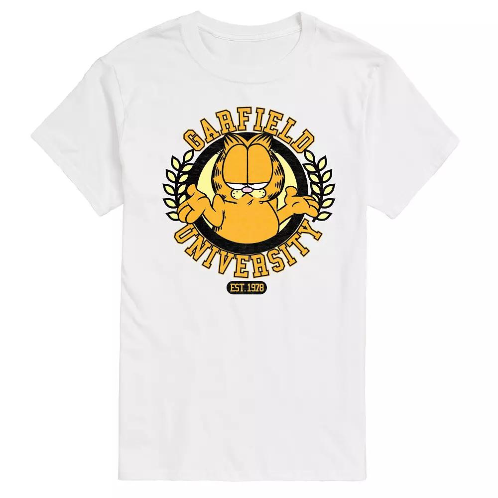 Men's Garfield University Graphic Tee,  Product Image