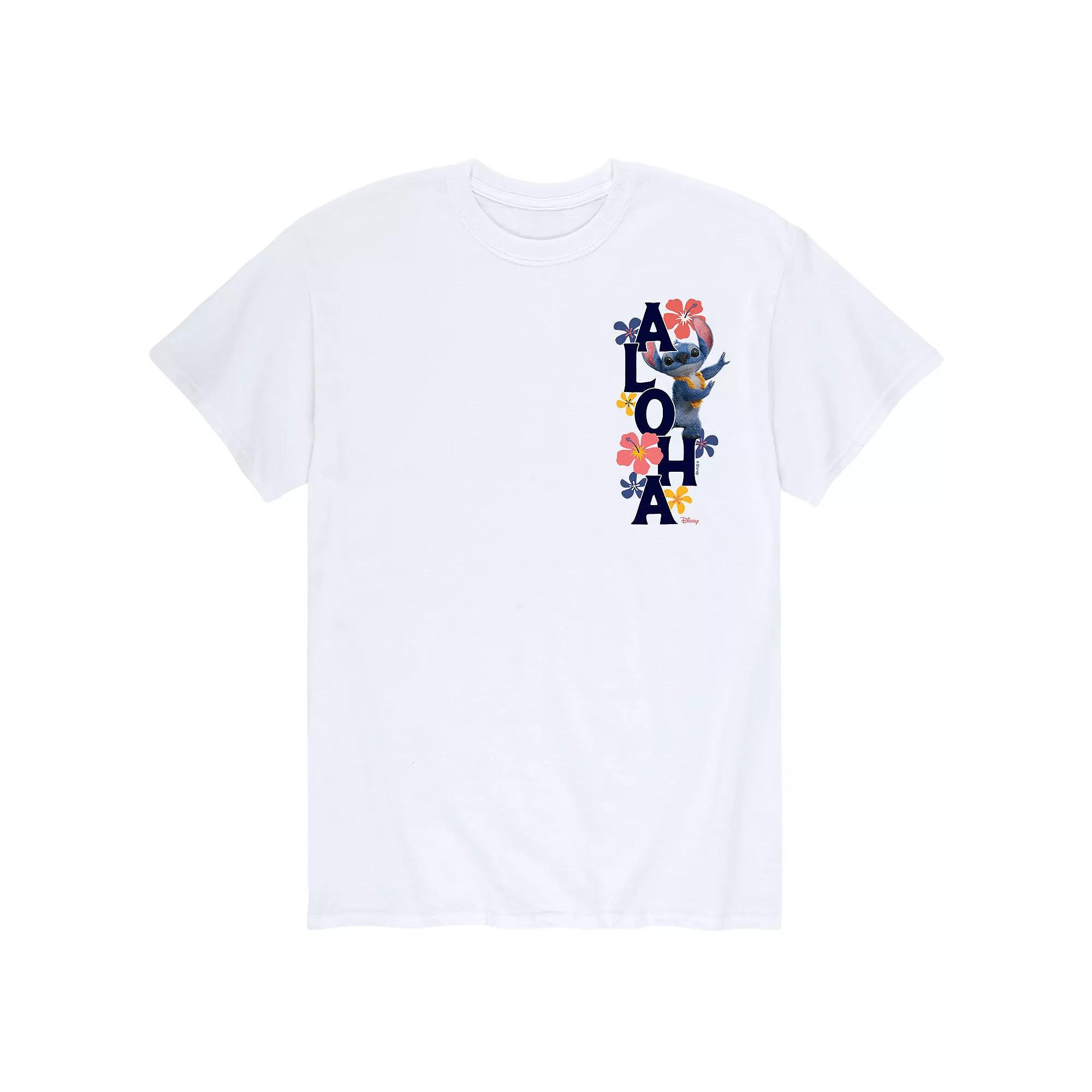 Disney's Lilo & Stitch Live Action Big & Tall Aloha Graphic Tee, Men's,  Product Image