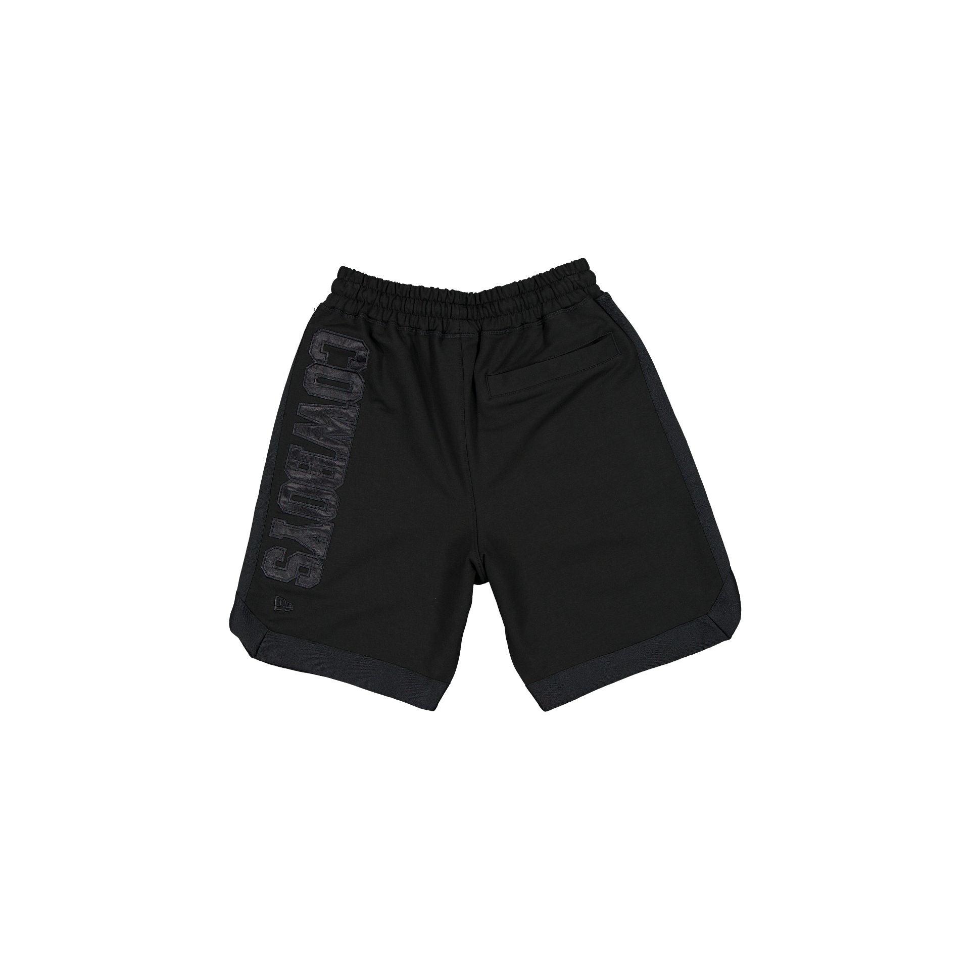 Dallas Cowboys Black on Black Logo Select Shorts Male Product Image