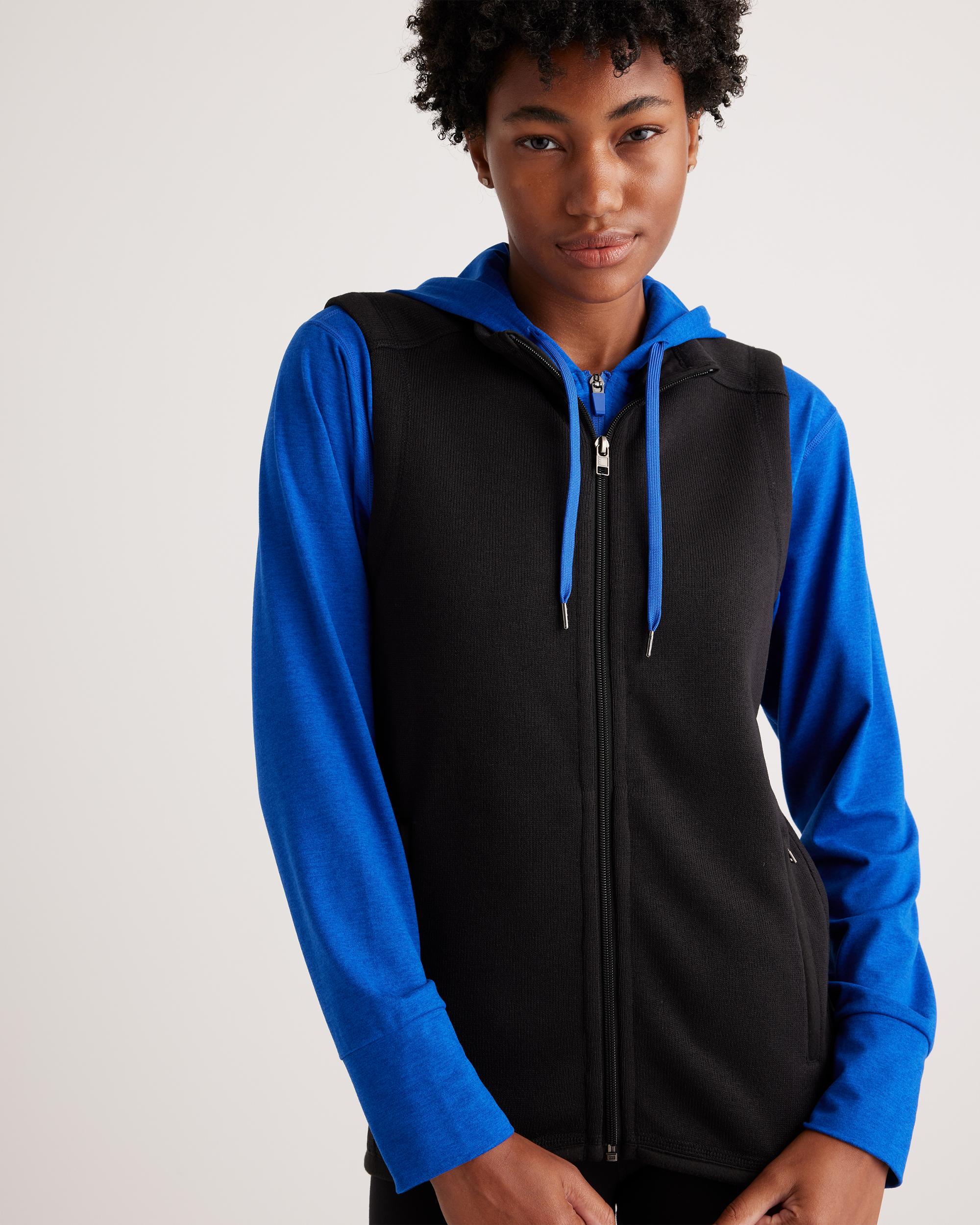 Quince | Women's Sweater-Knit Fleece Full-Zip Vest Recycled Polyester Product Image