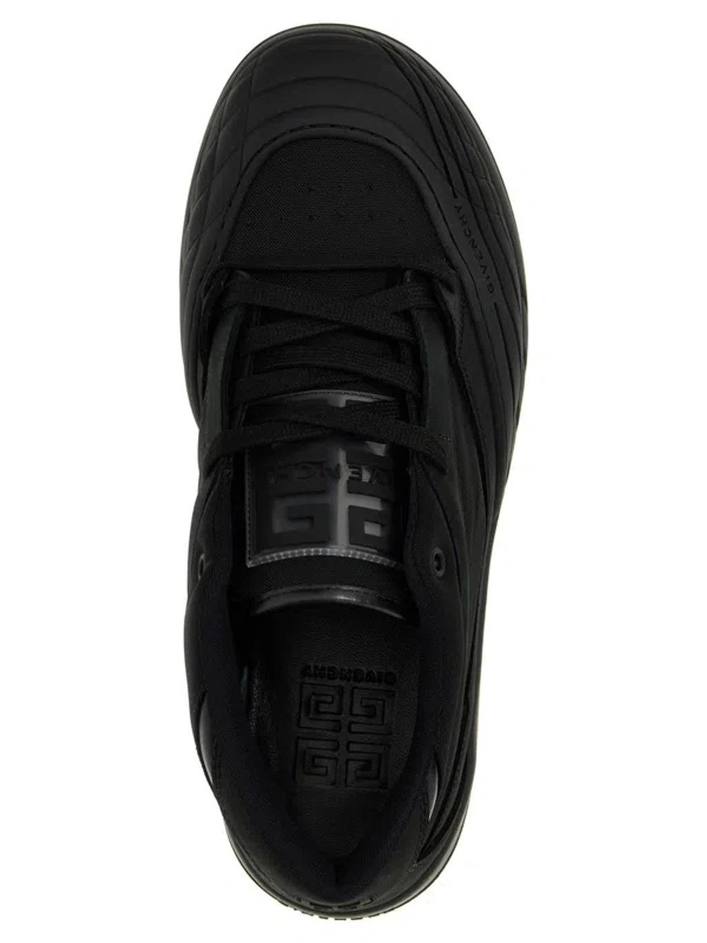 Black Skate Nubuck Sneakers Product Image