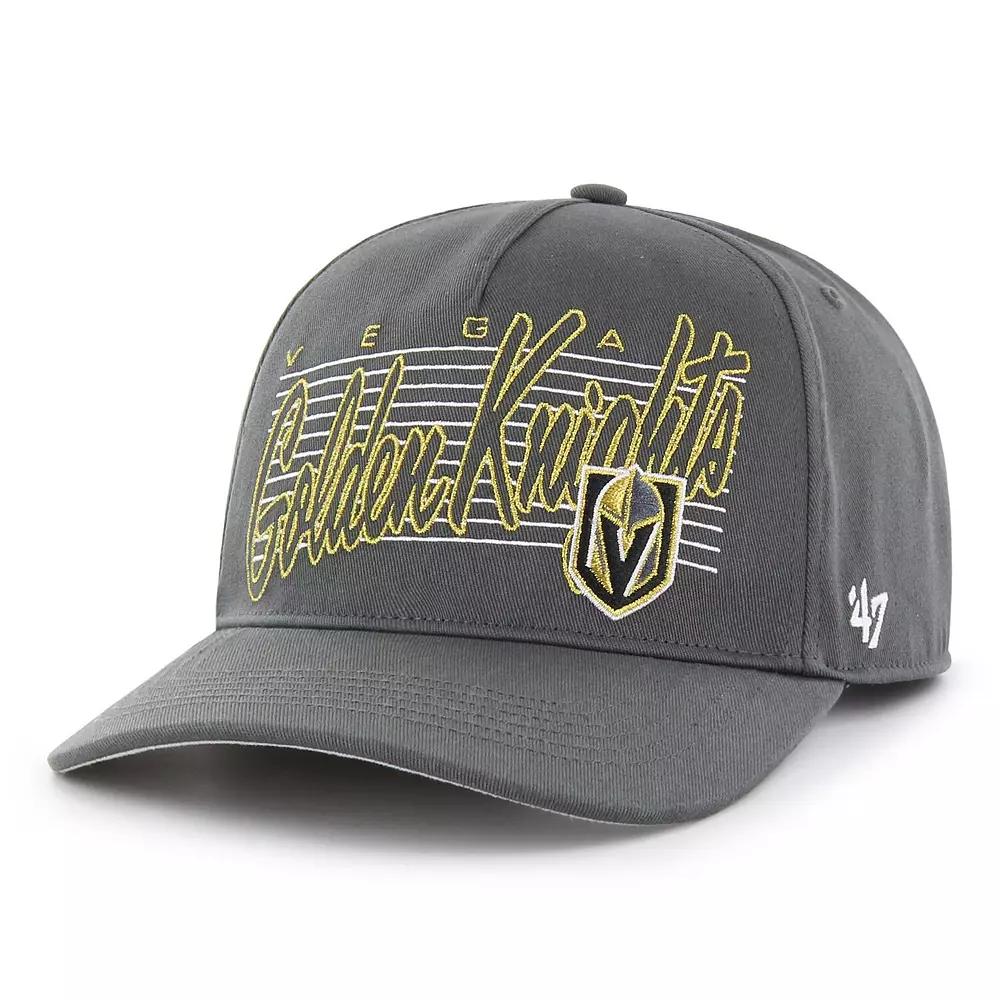 Men's '47 Charcoal Vegas Golden Knights Marquee Hitch Snapback Hat, Lvk Charco Product Image