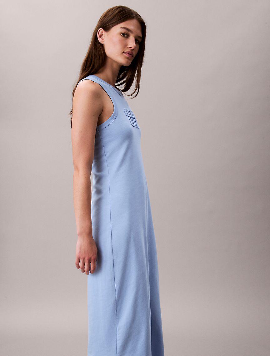 Calvin Klein Logo Midi Tank Dress Product Image