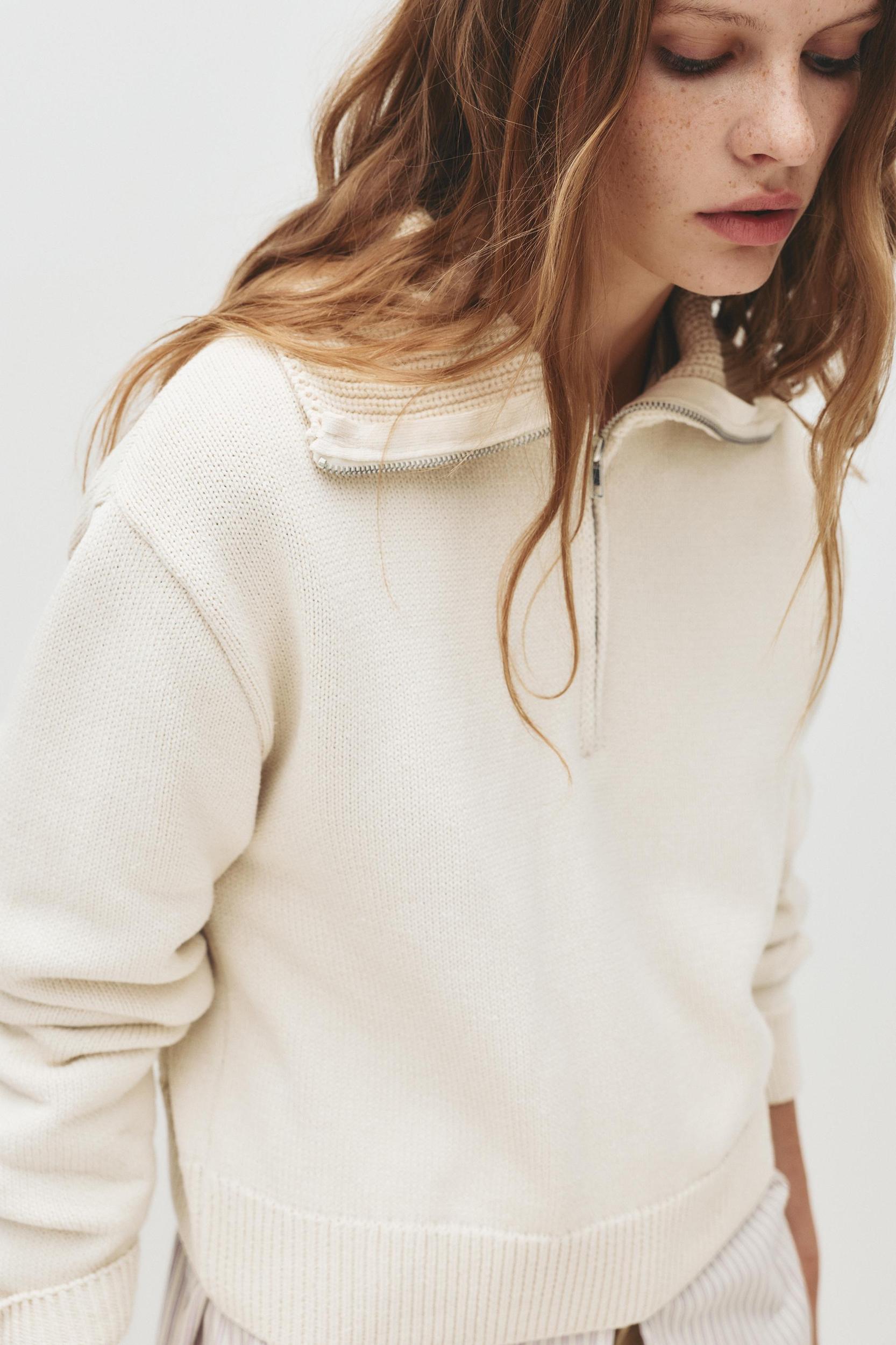 Quarter-zip jumper Product Image