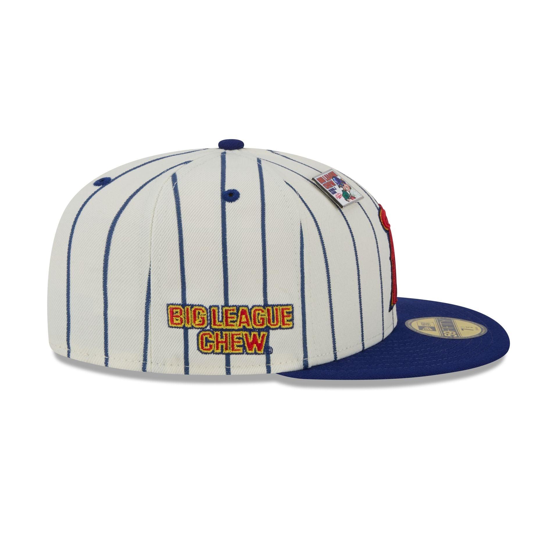 Big League Chew X Los Angeles Angels Pinstripe 59FIFTY Fitted Hat Male Product Image