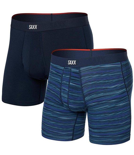 SAXX Vibe Xtra Solid/Space Dyed 6#double; Boxer Briefs 2-Pack Product Image