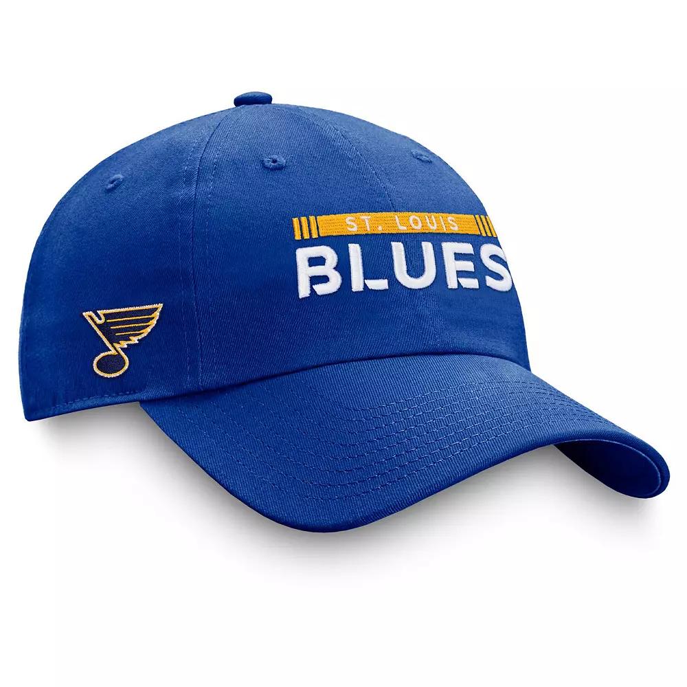 Men's Fanatics Branded Blue St. Louis Blues Authentic Pro Rink Adjustable Hat Product Image