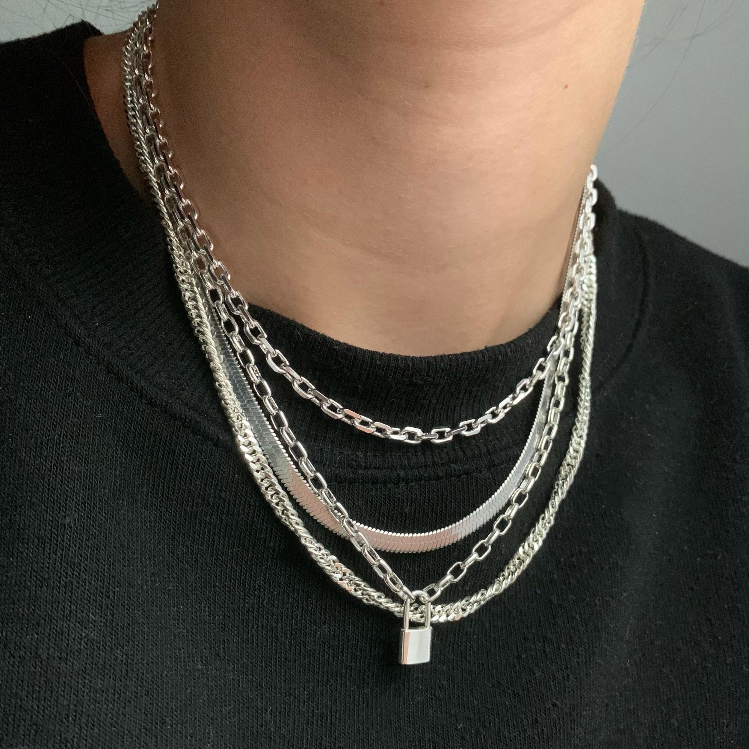 Keep Me Lock Necklace Product Image