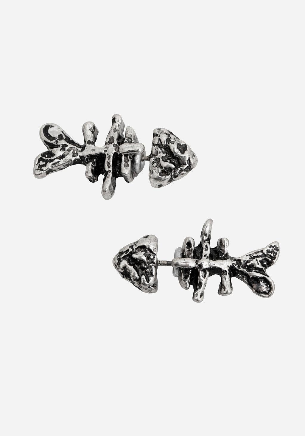 Fishbone Stud Earrings Product Image