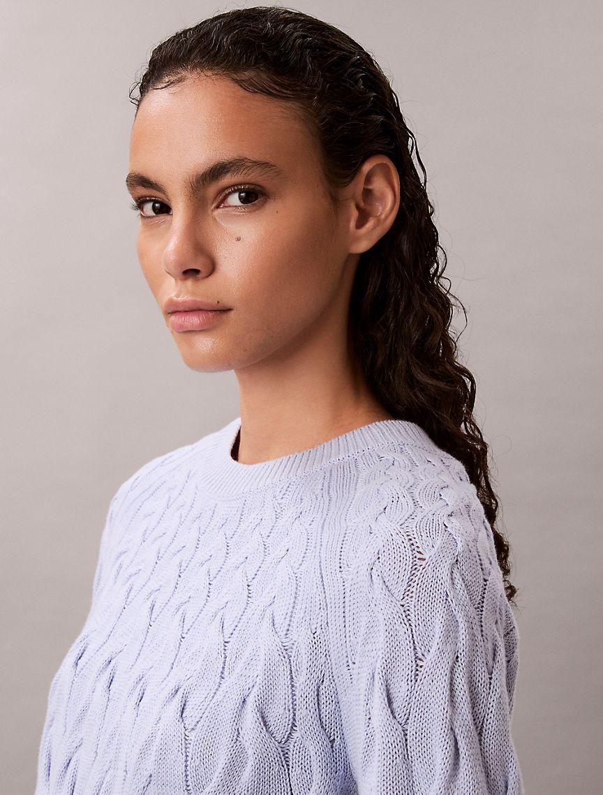 Cable Knit Sweater Product Image