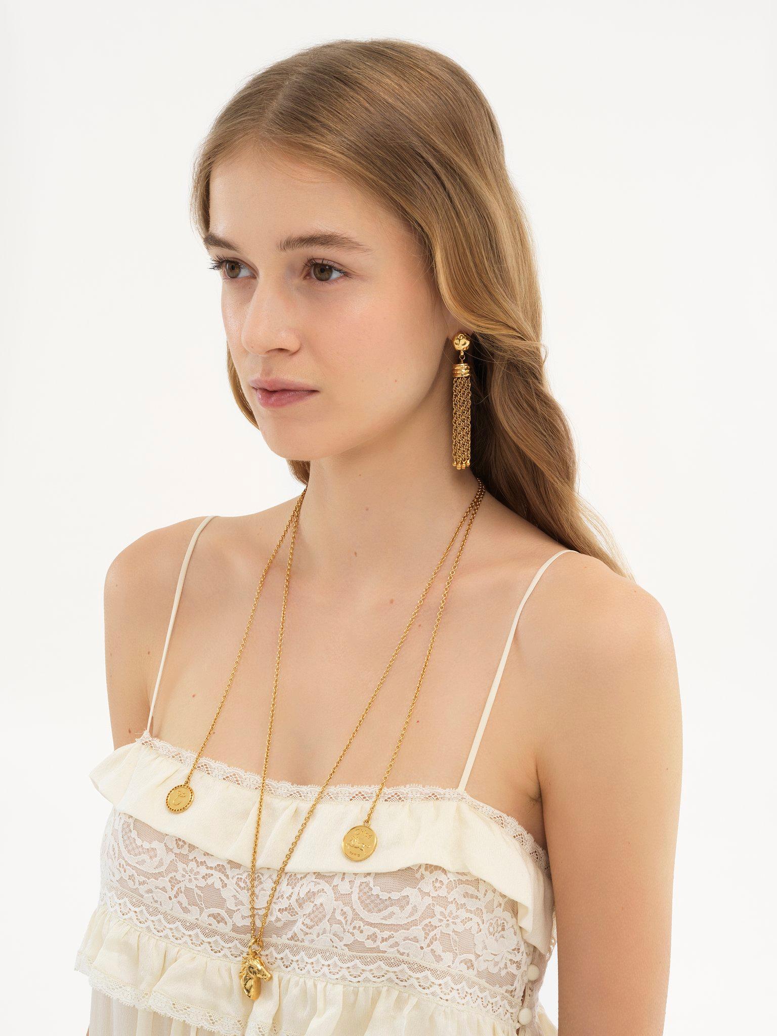 The Chloé Pompoms earrings Product Image