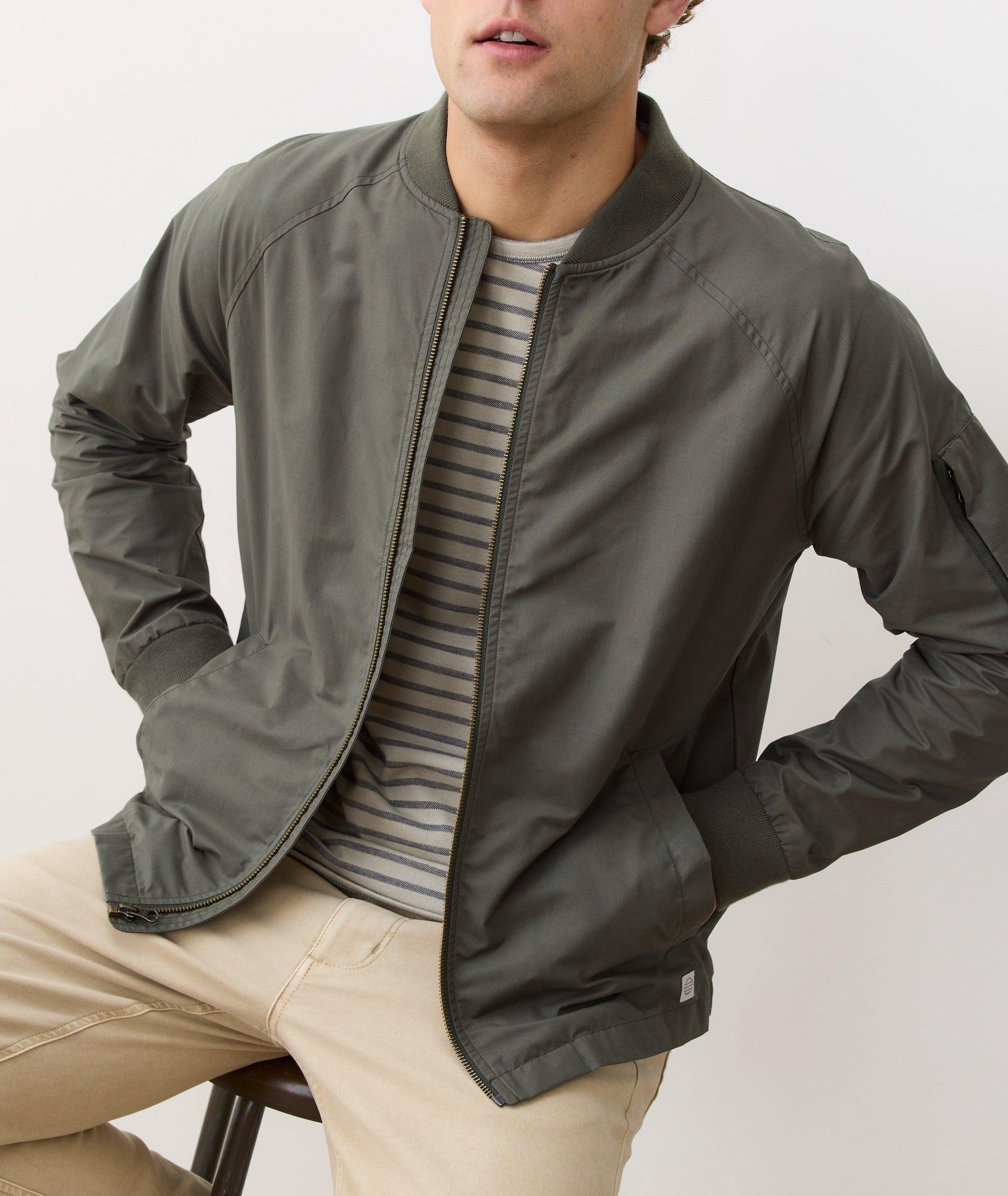 Glenn Wax Canvas Bomber Product Image