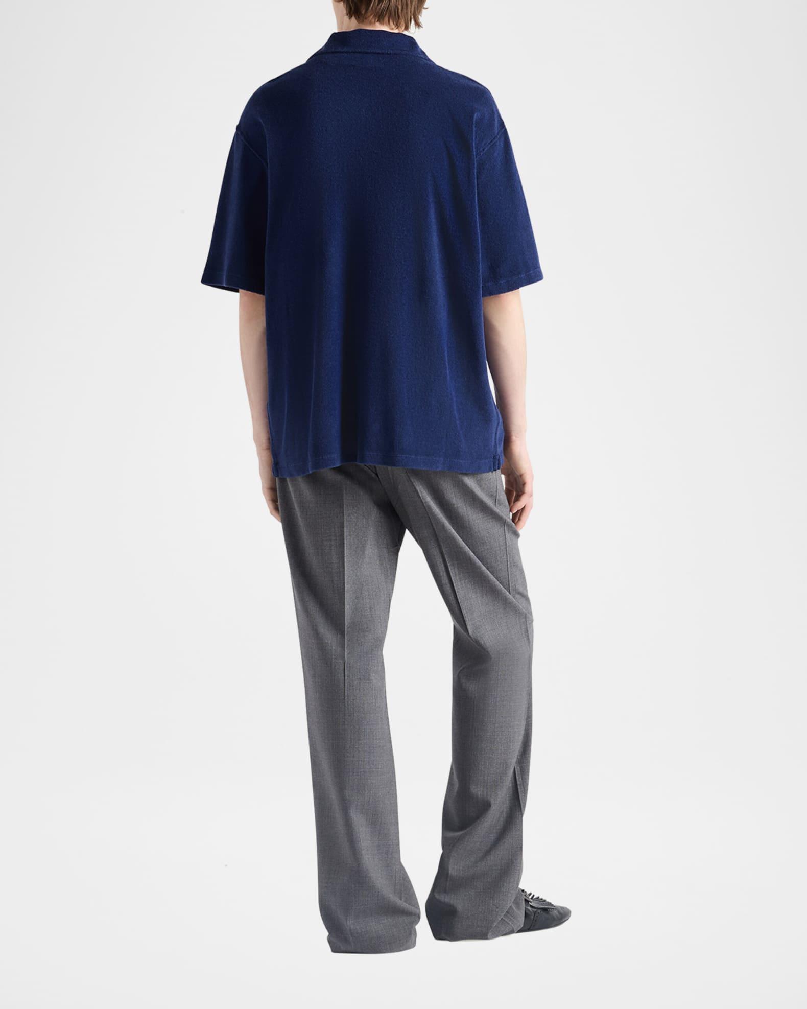 Men's Spugna Terry Bowling Shirt Product Image