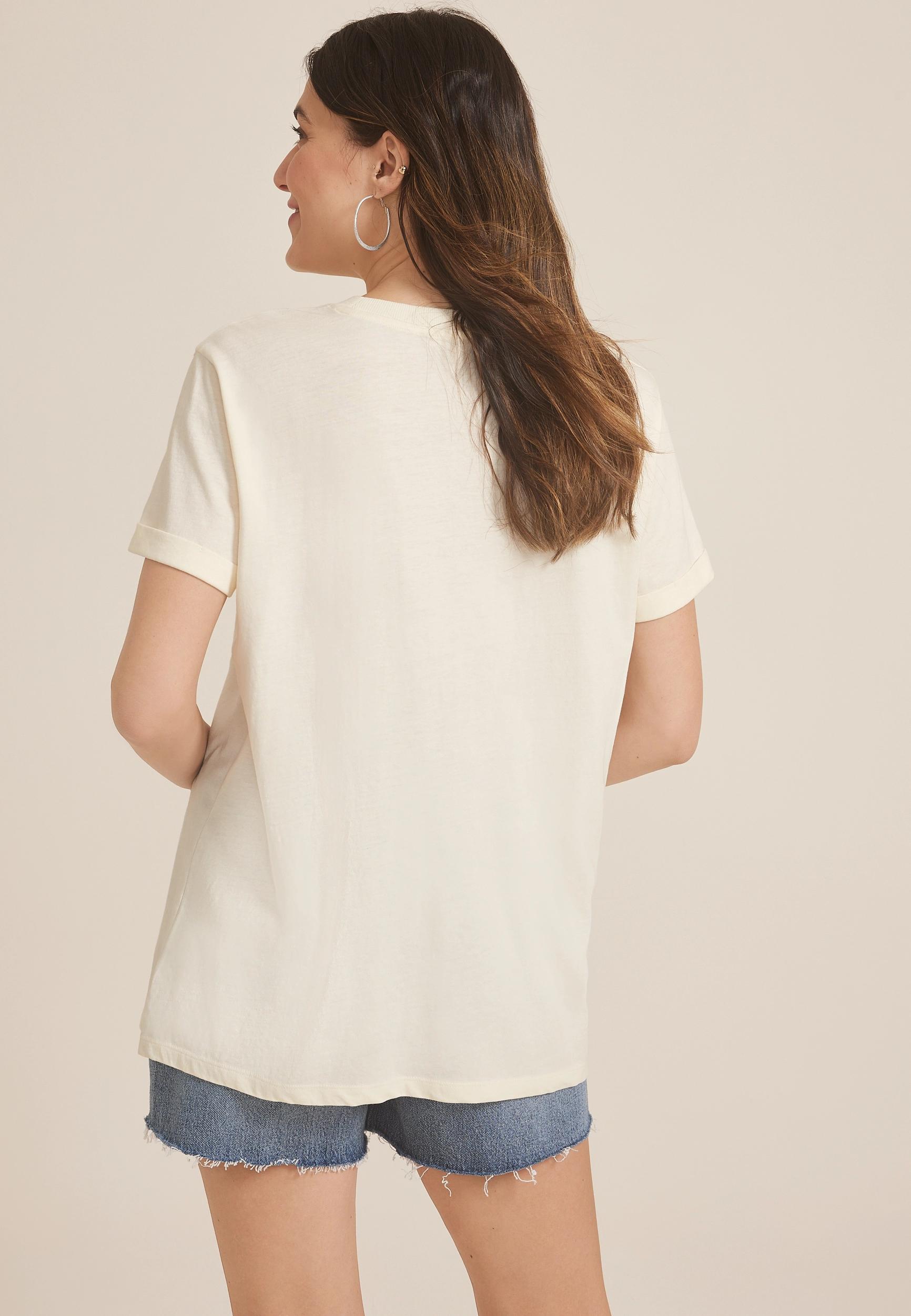 Golden Hour Lakeside Music Festival Oversized Fit Graphic Tee Product Image