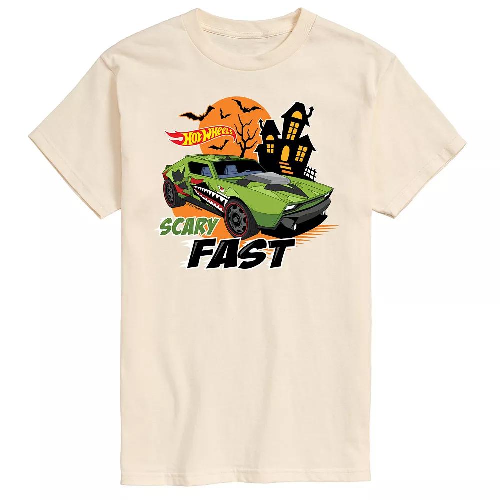 Men's Hot Wheels Scary Fast Graphic Tee,  Product Image